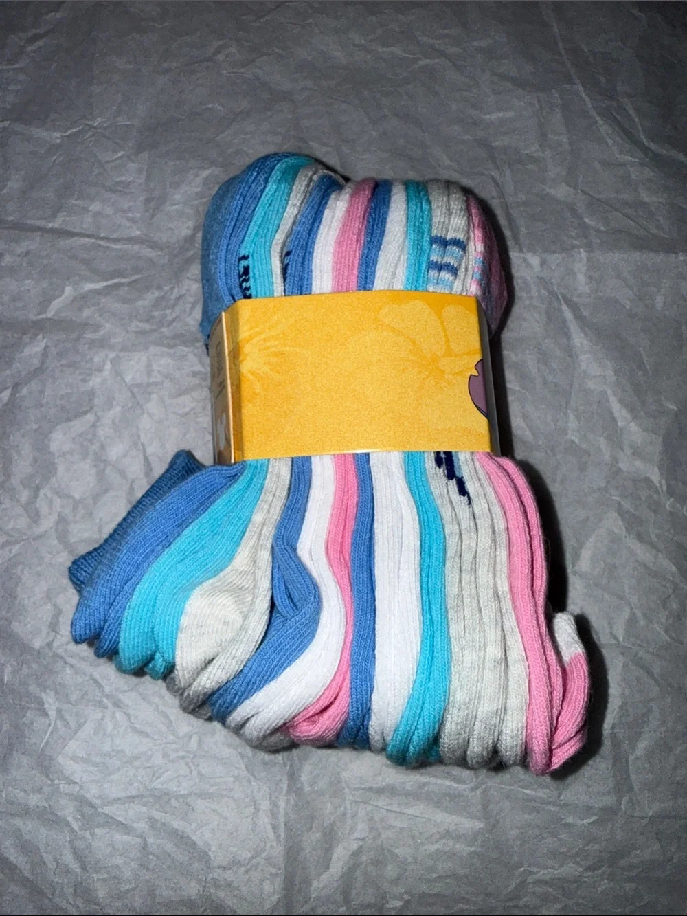 Disney Stitch No-Show Athletic Socks - 12 Pack